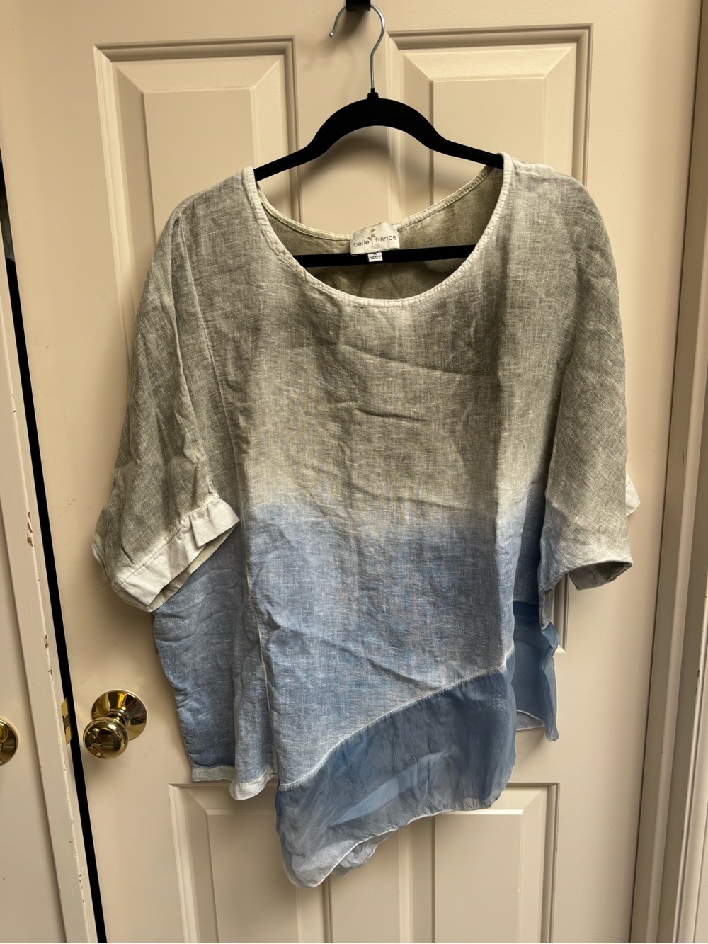 Belle France Linen Tunic Made In Italy